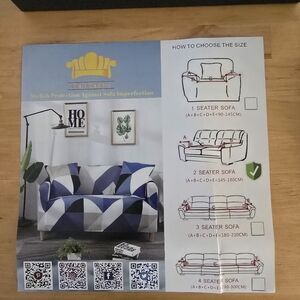 Cover for 2 seater sofa - new